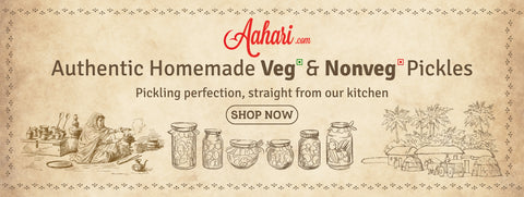 aahari homemade veg & nonveg pickles - Aahari.com