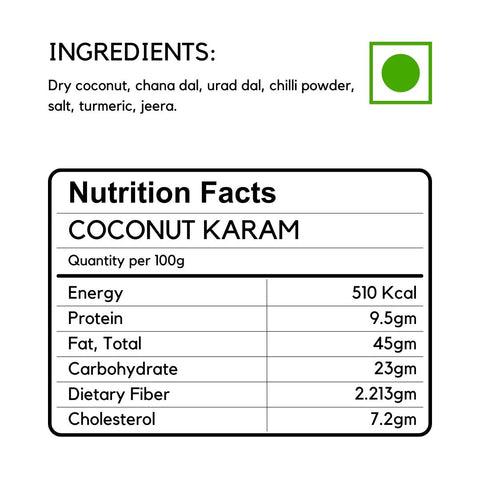 Coconut Karam - Aahari.com