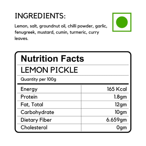 Lemon Pickle - Aahari.com