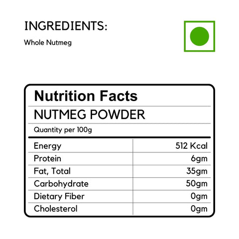 Nutmeg Powder - Aahari.com