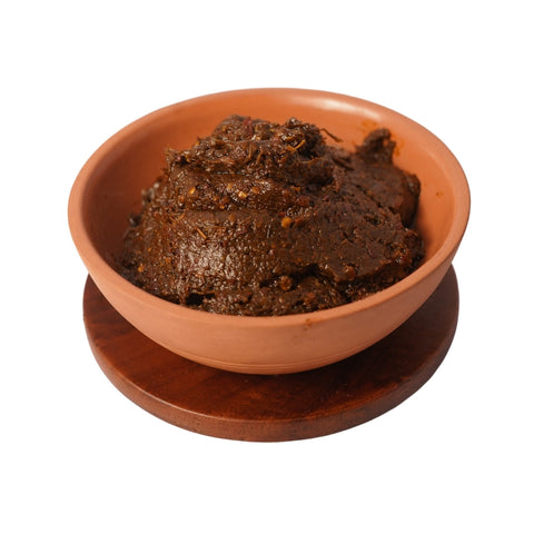 Gongura Pickle: A tangy and spicy Indian condiment.