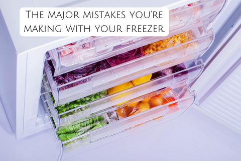 The major mistakes you're making with your freezer