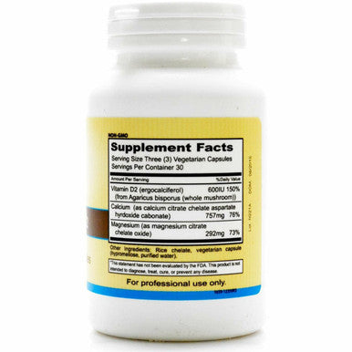 Cal-Mag plus Vitamin D2 90 caps by Priority One Vitamins
