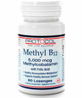 Methyl B12 5000 mcg 60 loz by Protocol For Life Balance