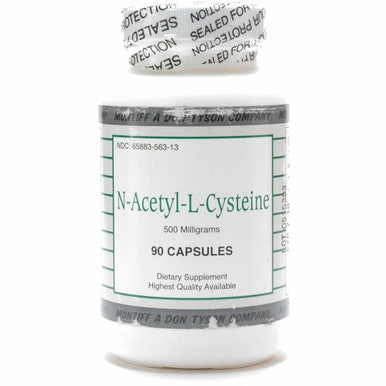 N-Acetyl-L-Cysteine 500 Mg 90 Caps By Montiff