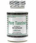 Pure Taurine 500 mg 100 caps by Montiff
