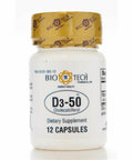 D3-50 50,000 IU 12 caps by Bio-Tech