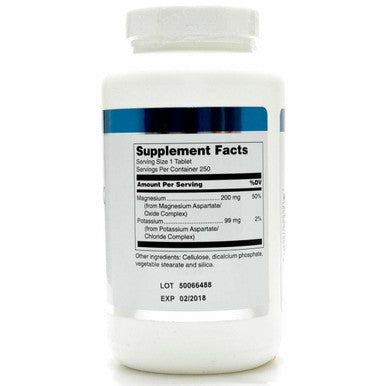 Magnesium Aspartate 2X 250 tabs by Douglas Labs