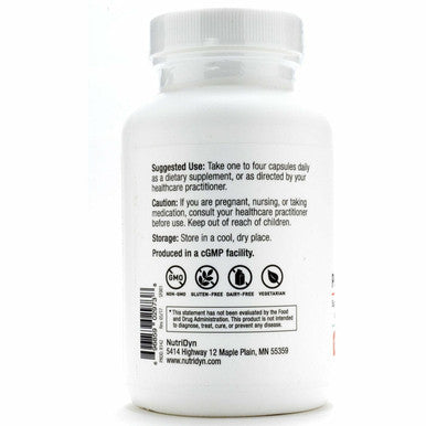 Pure L-Glutamine 120 Caps by Nutri-Dyn