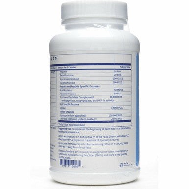 Vital-Zymes Complete 120 vcaps by Klaire Labs