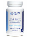 P-5-P Plus w/Magnesium 100 vcaps by Klaire Labs