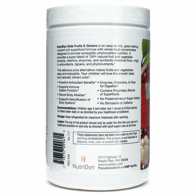 Fruits & Greens Kids Drink Fruit Punch by Nutri-Dyn