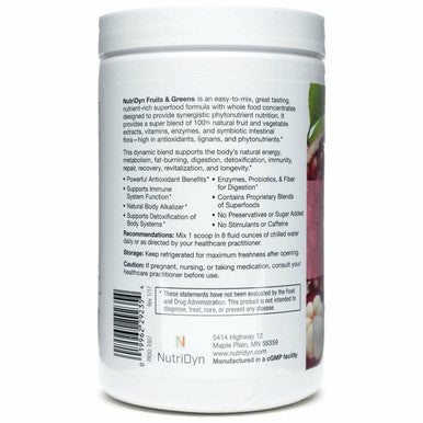 Fruits & Greens Pink Lemonade by Nutri-Dyn