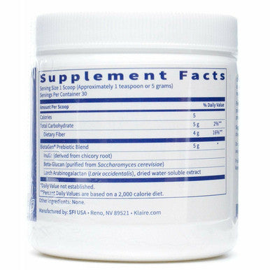 BiotaGen Powder 150 g 30 Servings by Klaire Labs