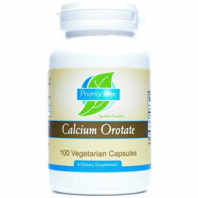 Calcium Orotate 100 caps by Priority One Vitamins