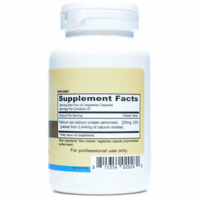 Calcium Orotate 100 caps by Priority One Vitamins