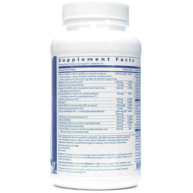 MultiThera 1 Iron-Free 180 tabs By Klaire Labs