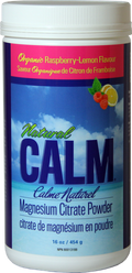 Natural Calm Magnesium Raspberry Lemon Flavor 454GM