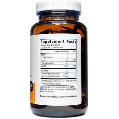 Omega Pure EPA-DHA 600 120 Softgels by Nutri-Dyn