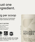 Sports Research Collagen Peptides Hydrolyzed Type I & III Collagen Unflavored 16 oz (454 g)