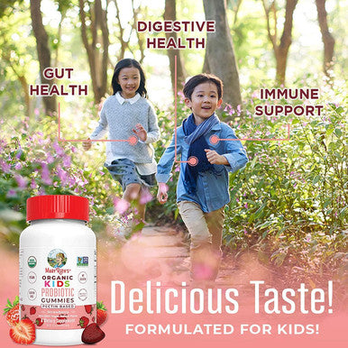 MaryRuth Organics Organic Kids Probiotic Gummies