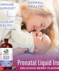 MaryRuth Organics Prenatal & Postnatal Liquid Iron (16 oz)