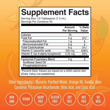 MaryRuth Organics Megadose Vitamin C Liposomal (7.6 oz)