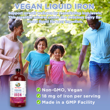 MaryRuth Organics Liquid Iron (16oz)