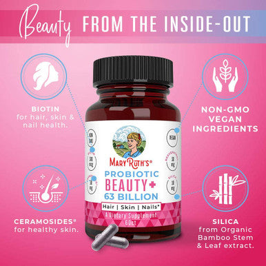 MaryRuth Organics Probiotic Beauty+ (60 Count)