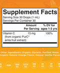 MaryRuth Organics Organic Toddler Vitamin C Liquid Drops (1 oz)