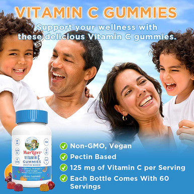 MaryRuth Organics Vitamin C Gummies (60 Count)