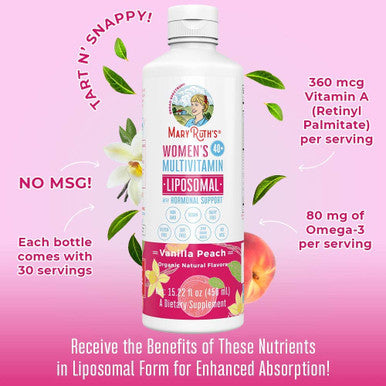 MaryRuth Organics Women s 40+ Multivitamin Liposomal