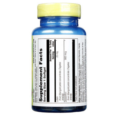 Lutein 30 Softgels By Nature'S Life