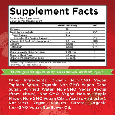 MaryRuth Organics Apple Cider Vinegar Gummies