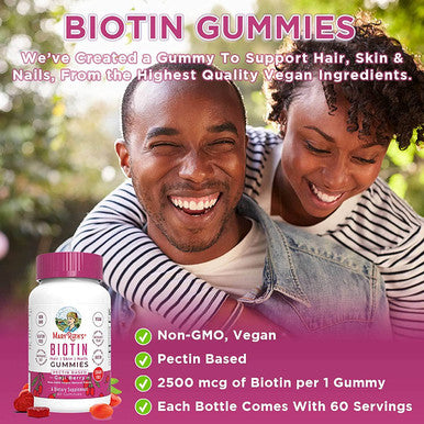 MaryRuth Organics Biotin Gummies