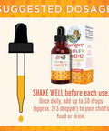 MaryRuth Organics Toddler Vitamin D3+K2 Liquid Drops (1 oz)