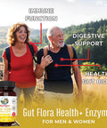 MaryRuth Organics Gut Flora Health+ Enzymes (60 Count)