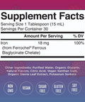 MaryRuth Organics Liquid Iron (16oz)