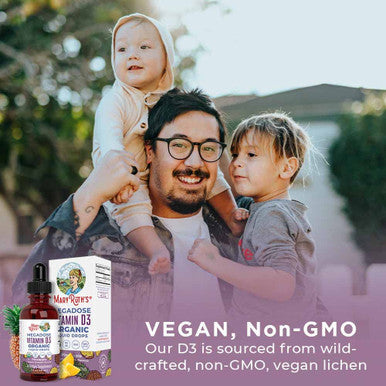 MaryRuth Organics Megadose D3 Organic Liquid Drops