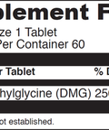 DaVinci Gluconic DMG 250 mg60 tabs