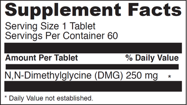 DaVinci Gluconic DMG 250 mg60 tabs