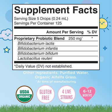 MaryRuth Organics Organic Infants Liquid Probiotic (1 oz)