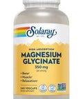 Solaray Higher Absorption Magnesium Glycinate 350 mg 240 VegCaps