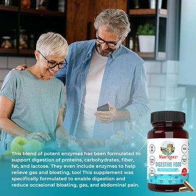 MaryRuth Organics Digestive Food Enzymes (60 Count)