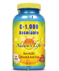 Nature'S Life C-1,000 Ascorbate | 250 Ct