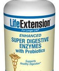 Life Extension Enhanced Super Digestive Enzymes with Probiotics 100 Vegecaps