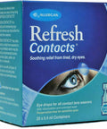 Allergan Refresh Contacts Unit Vials 0.4ml 20