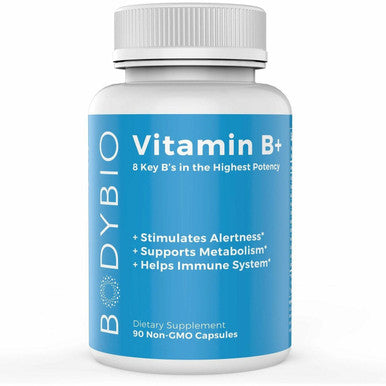 BodyBio B Vitamins Hi Potency 90 Caps
