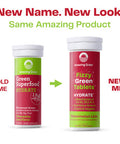Amazing Grass Effervescent Tablets, Green Superfood Hydration Water Flavoring Tablet, Electrolyte, Vitamins and One Serving of Greens, Watermelon Lime Flavor, 10 Count
