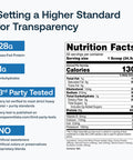 Transparent labs 100% Grass Fed Whey Protein Isolate Milk Chocolate 4lbs